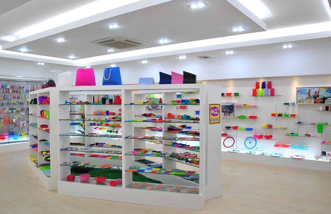 liquid silicone rubber injection molding products showroom