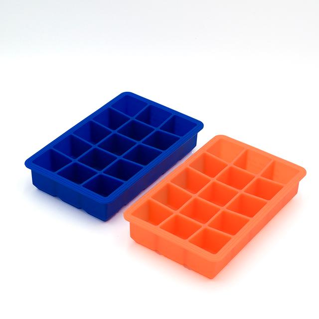image of 15 Cavity Silicone Ice Cube Tray
