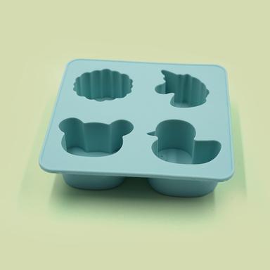 4 cavity silicone ice mold