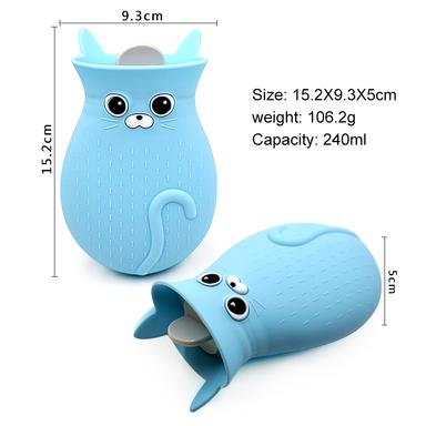 cartoon silicone hot water bag size