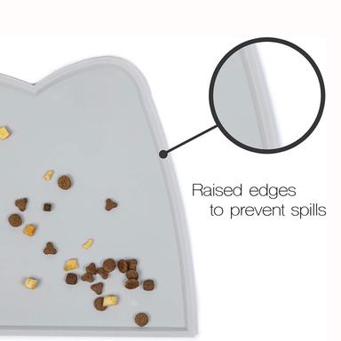 cat food mat silicone pet feeding mat