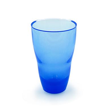 colorful liquid silicone cup blue