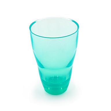 colorful liquid silicone cup cyan