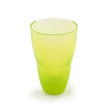 colorful liquid silicone cup yellow