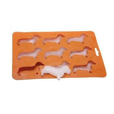 dachshund shape silicone ice tray mold