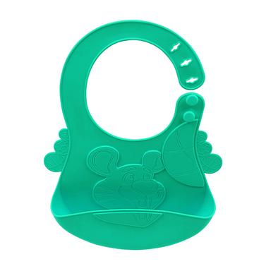 Embossed Silicone Baby Bib