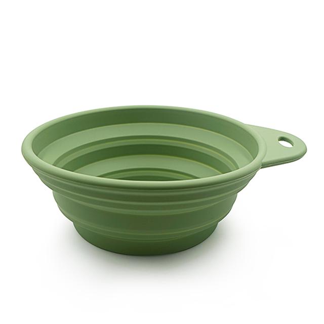 image of Large Foldable Silicone Baby Bowl