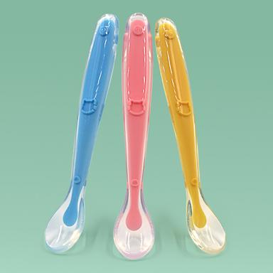 liquid silicone baby spoon