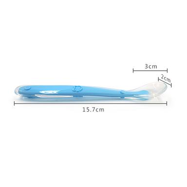 liquid silicone baby spoon