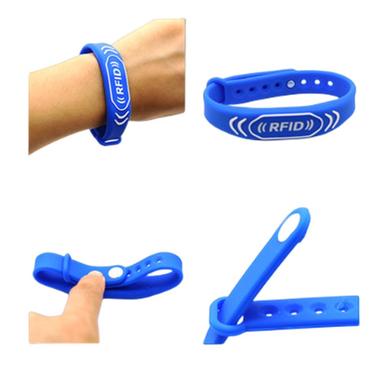 rewritable waterproof adjustable bracelet silicone RFID wristband