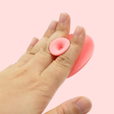 round silicone baby brush