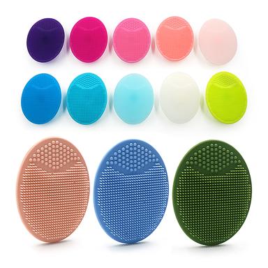 round silicone baby brush
