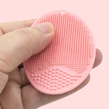round silicone baby brush