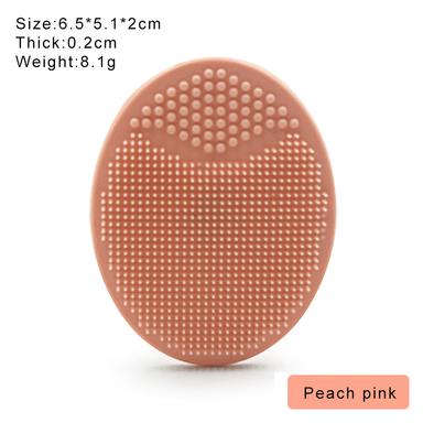 round silicone baby brush