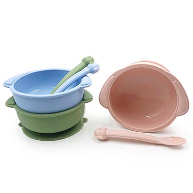Silicone Baby Bowls with Suction