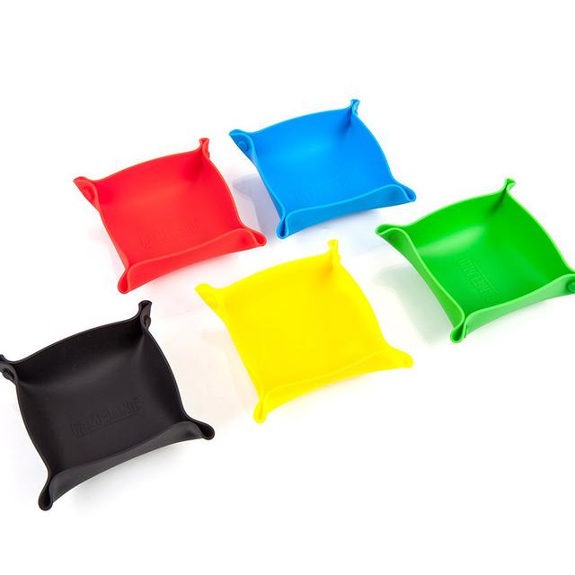image of Silicone Foldable Board Game Bowl Dice Tray