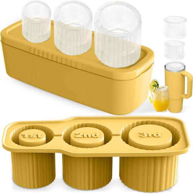 image of Silicone Ice Cube Tray for Stanley Cup