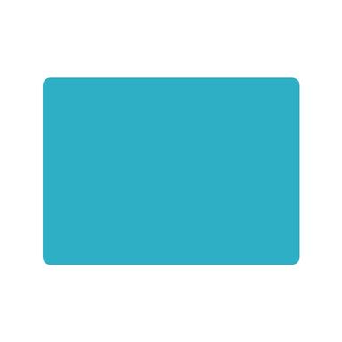 silicone table mat blue