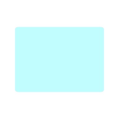silicone table mat light blue