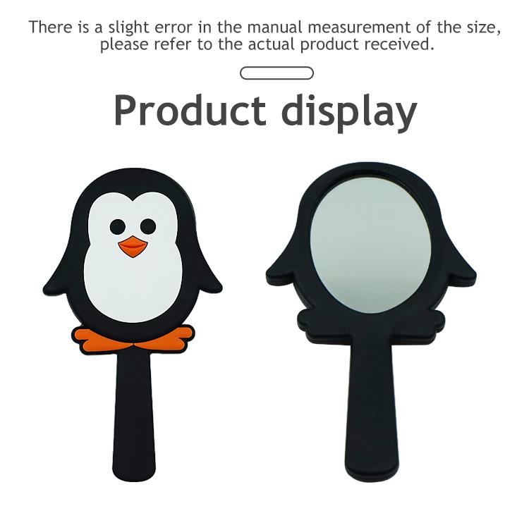 Cartoon Silicone Mirror for Baby