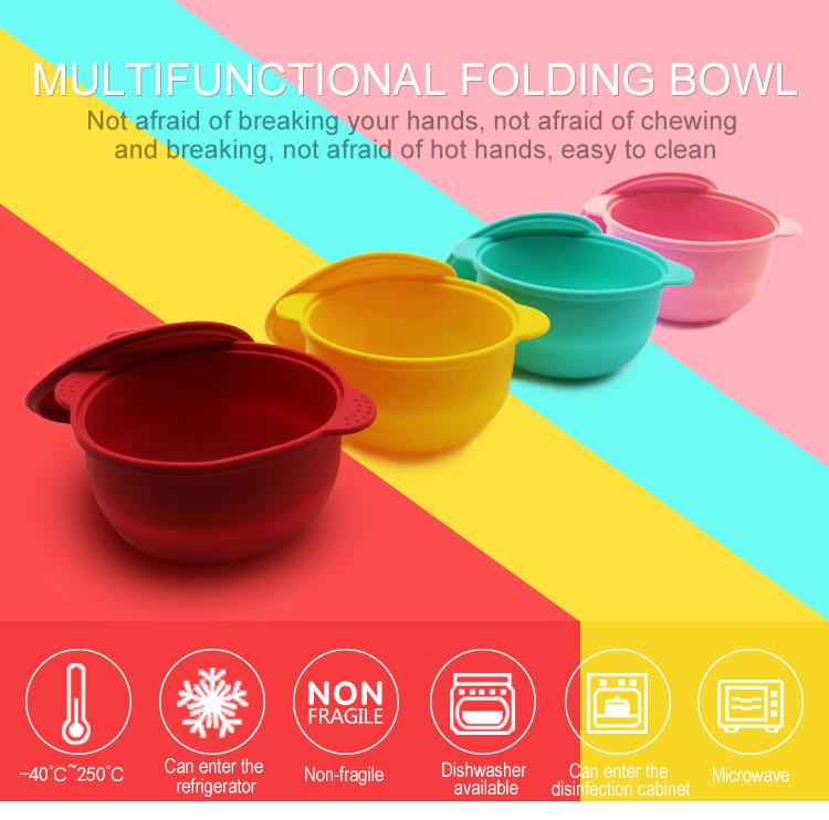 Foldable Silicone Baby Bowl