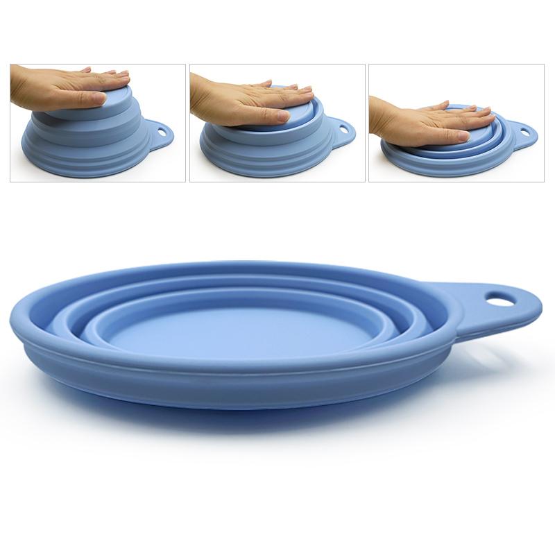 large Foldable Silicone Baby Bowl
