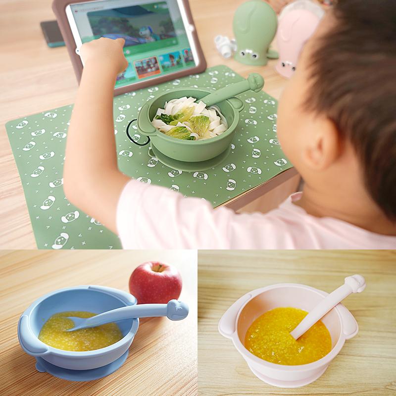 Silicone Baby Bowls with Suction