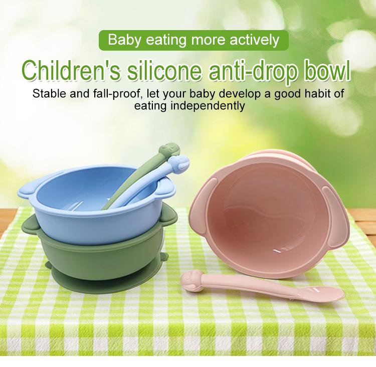 Silicone Baby Bowls with Suction