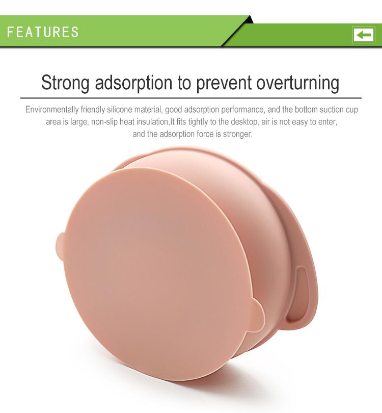 Silicone Baby Bowls with Suction