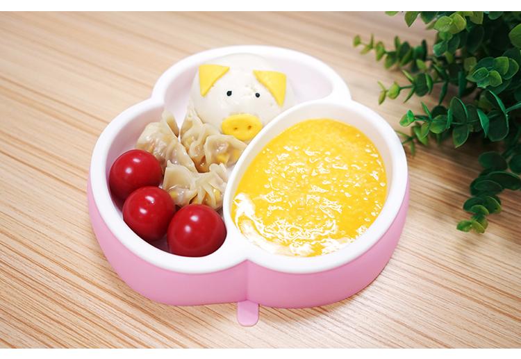 Cloud Silicone Baby Plate for Baby