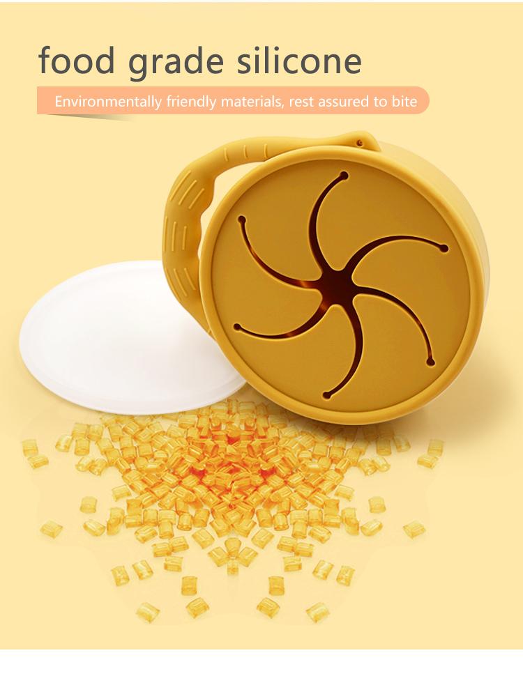 silicone baby snack cup