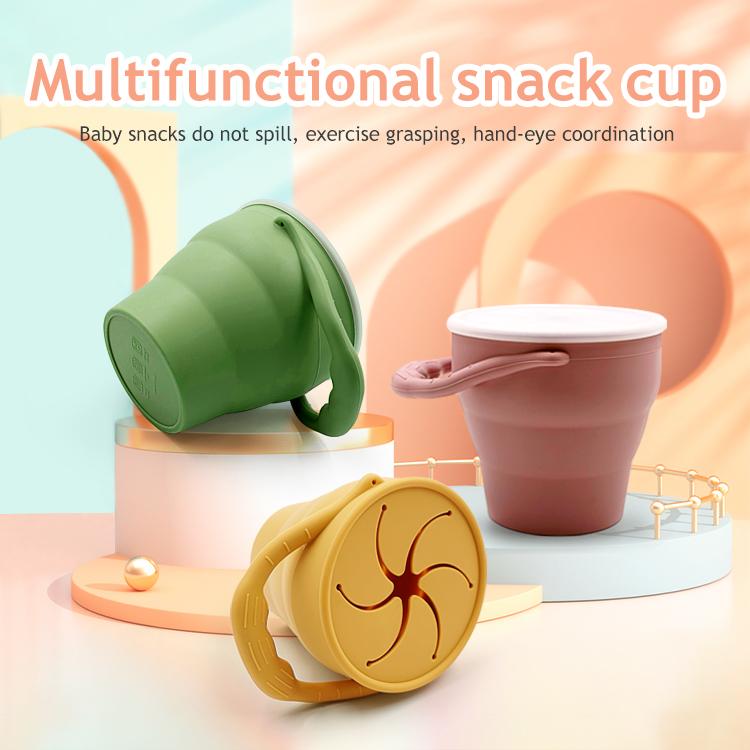 silicone baby snack cup