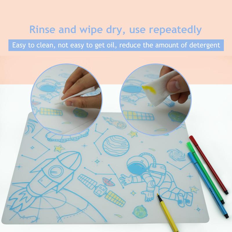 Silicone Graffiti Mat