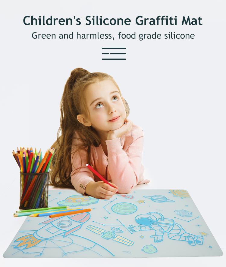 Silicone Graffiti Mat