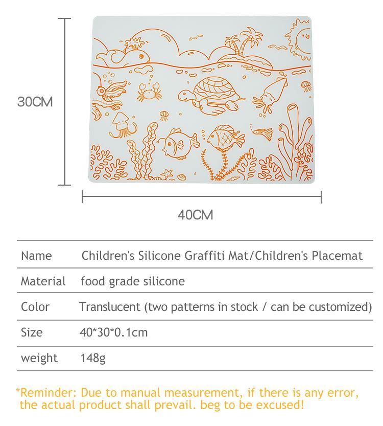 Silicone Graffiti Mat parameter