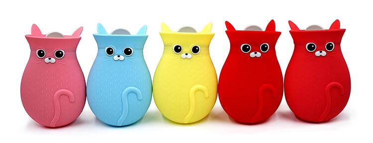 cartoon silicone hot water bag color