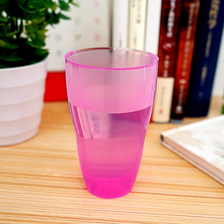 colorful liquid silicone cup pink