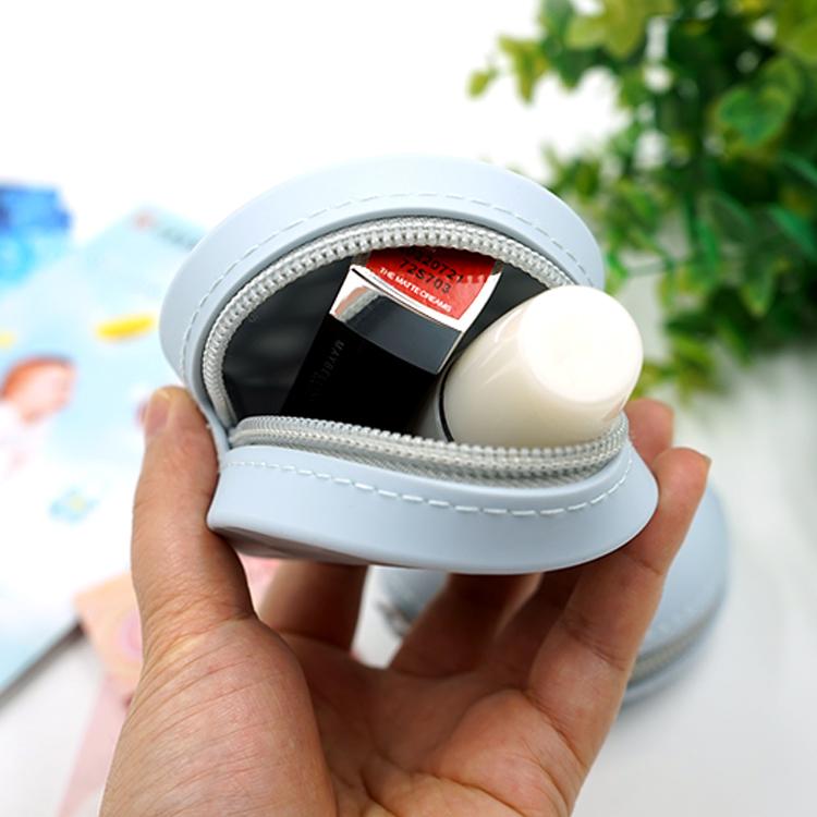silicone earbud case zipper pouch