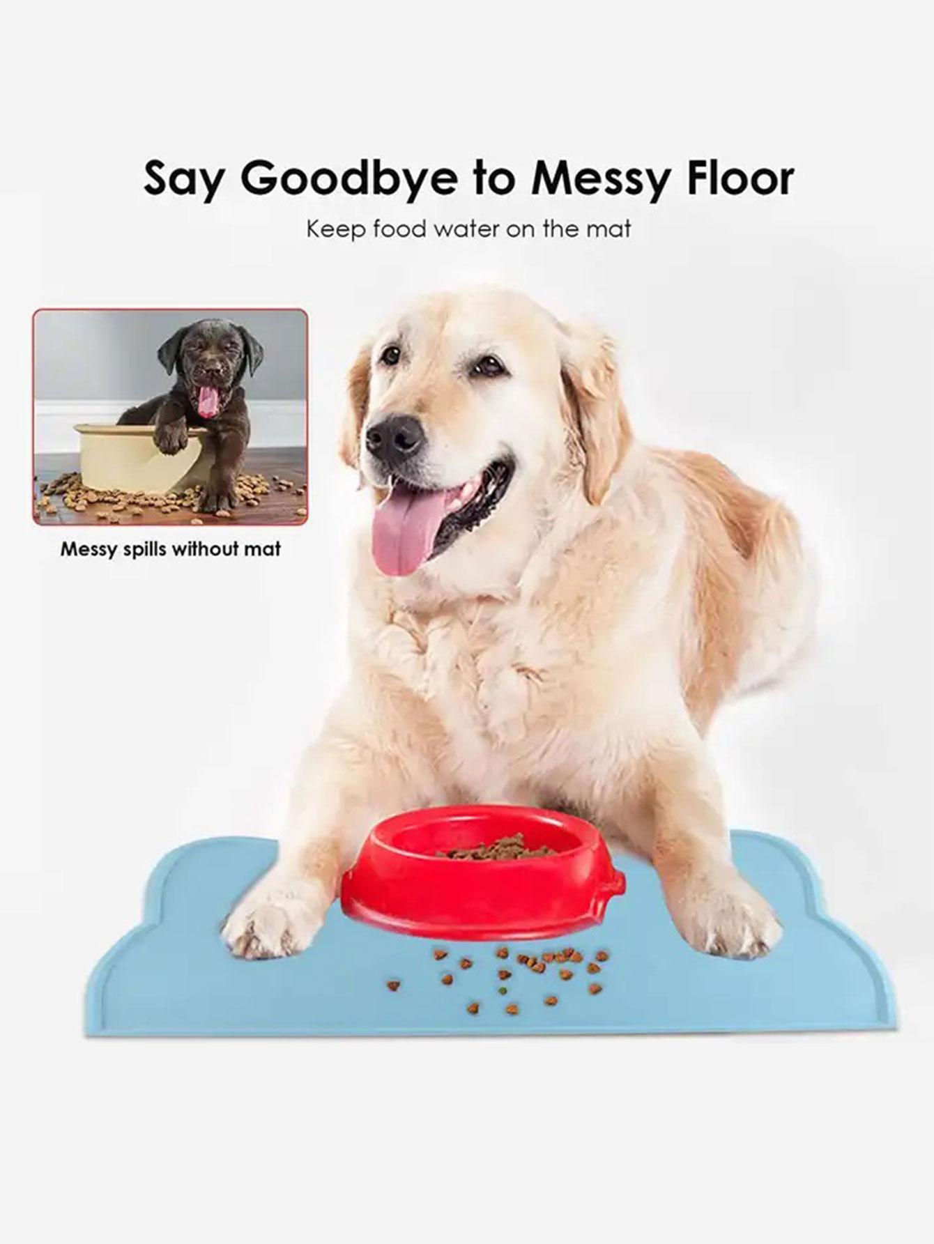 cat food mat silicone pet feeding mat