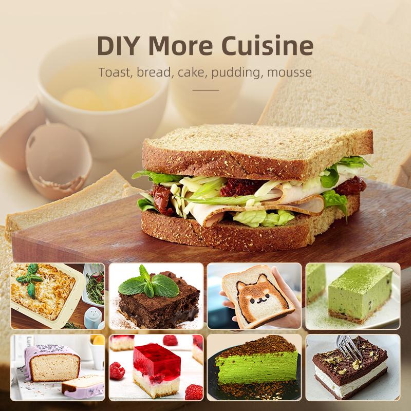 multi size silicone toast mold