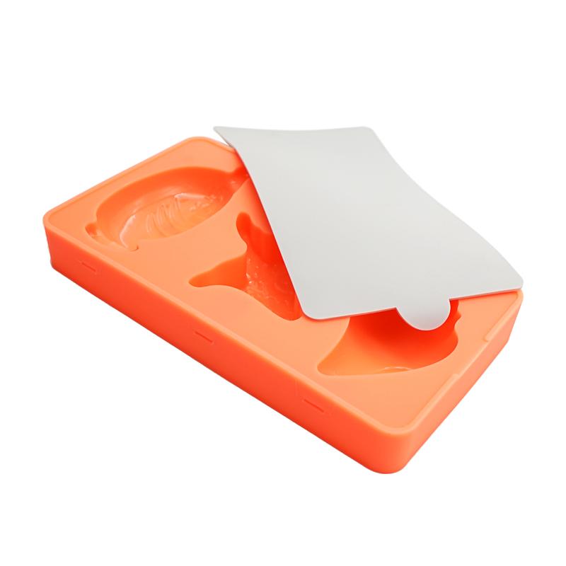 3D silicone ice tray mold