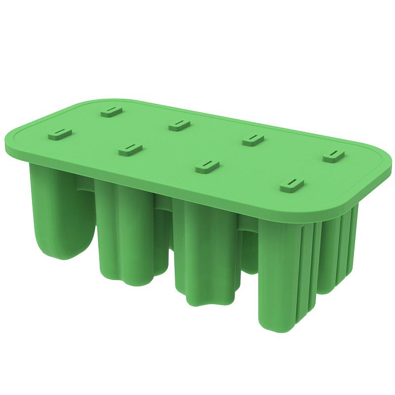 ice cream tools silicone popsicle mold with lid