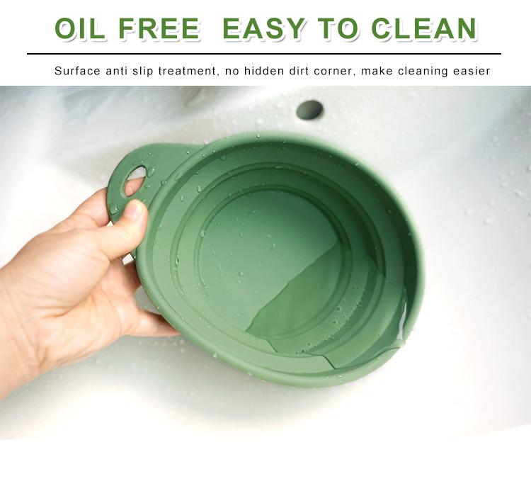 large Foldable Silicone Baby Bowl