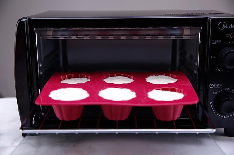 6 cavity silicone muffin pan cupcake mold